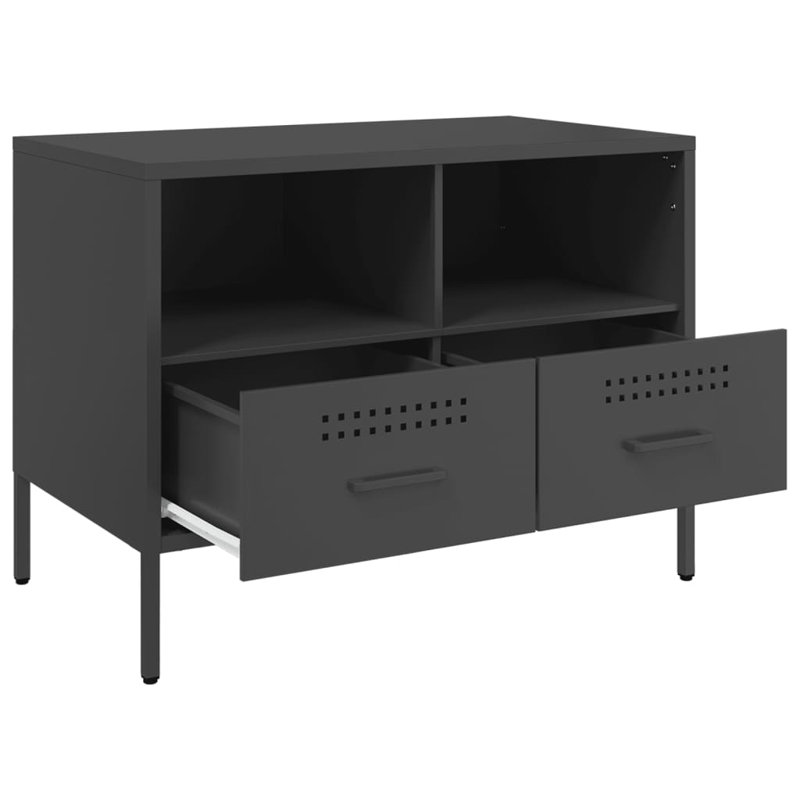 Yes_No_Yes_No_No TV Stand, Black, 68cm
