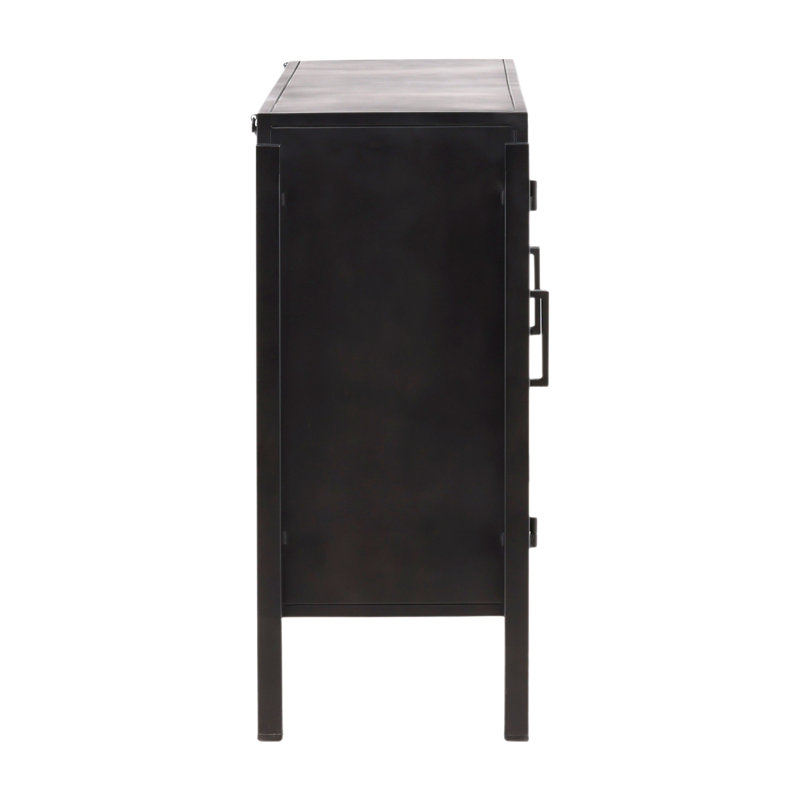 Grazia 73" Wide Sideboard, Black