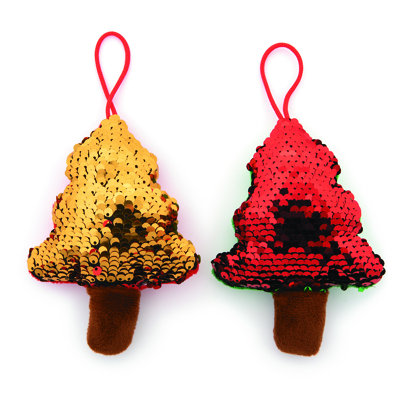 Flipping Sequin Tree Plush Toys
