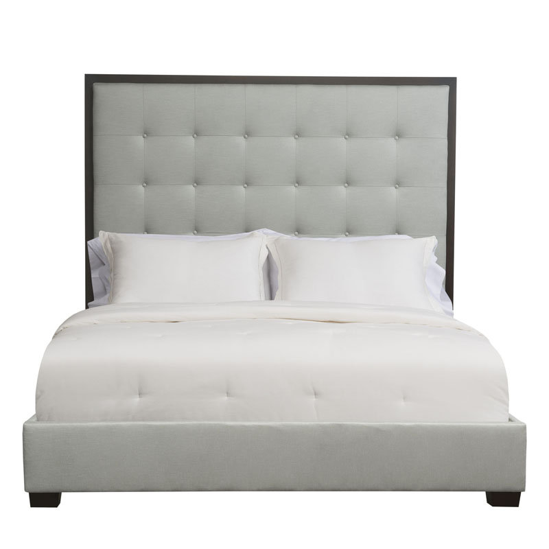 Soho Upholstered Bed, Gray, California King