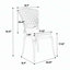 Ensemble de meubles de patio en aluminium moulé antirouille de qualité supérieure pour profiter de l'extérieur-1507529165