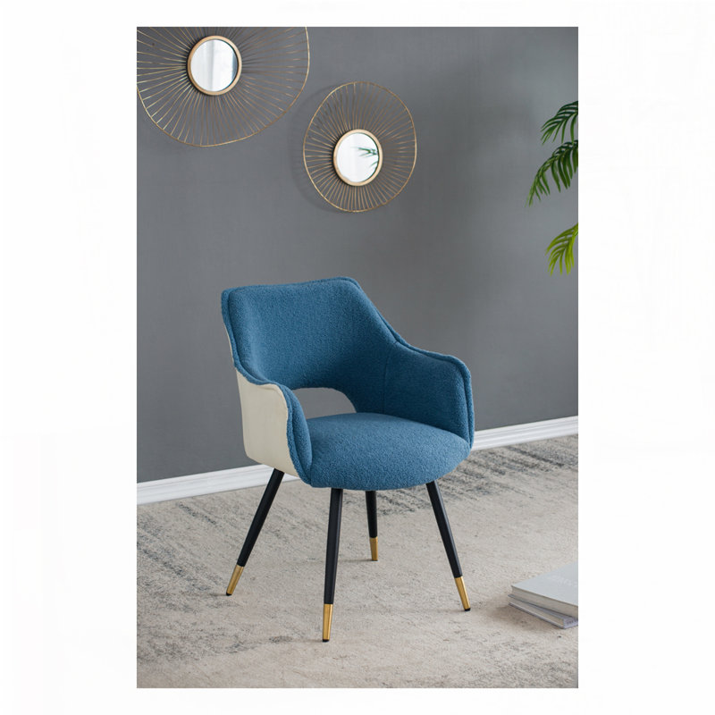 Ensemble de chaises d'appoint en tissu