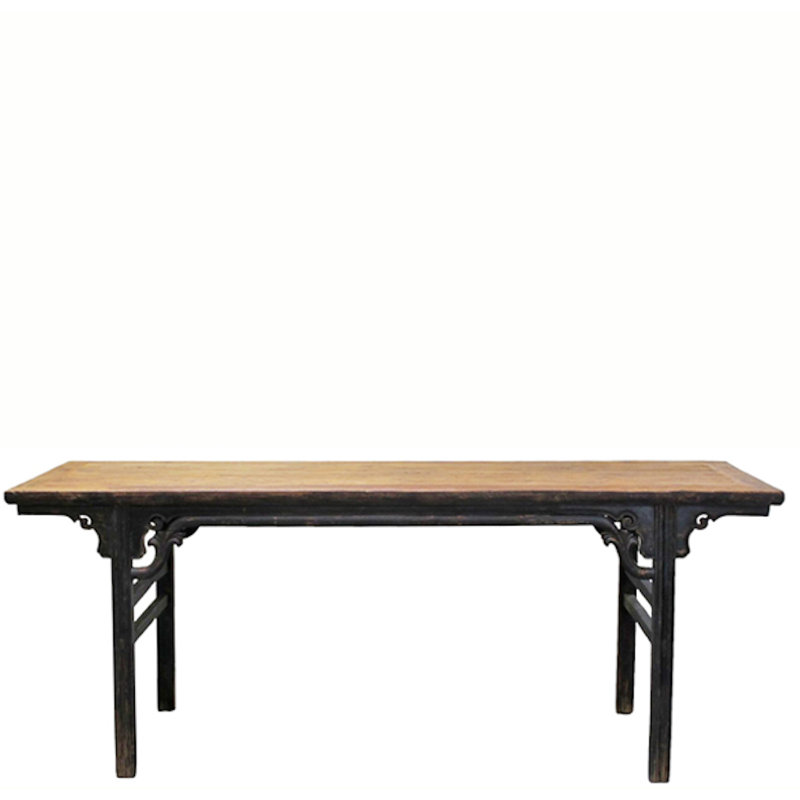 86" Long Antique Chinese Painting Table