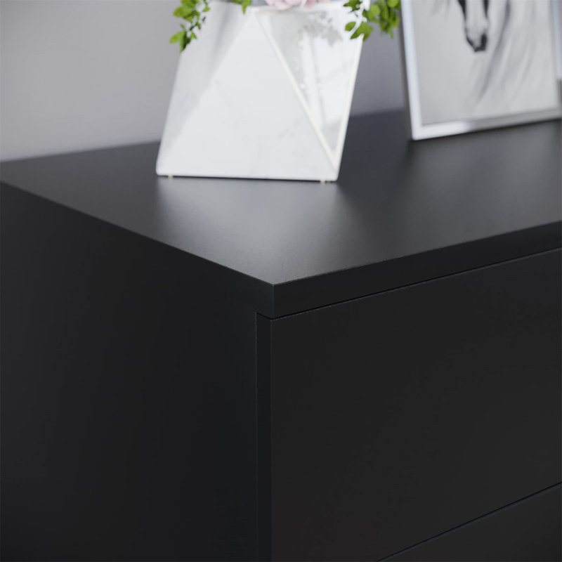 Ioulia Iron 75 cm W Chest of 4 Drawers