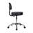 Fea Rolling Medical Drafting Swivel Stool, Round  Padded Seat, Low Back-117561265