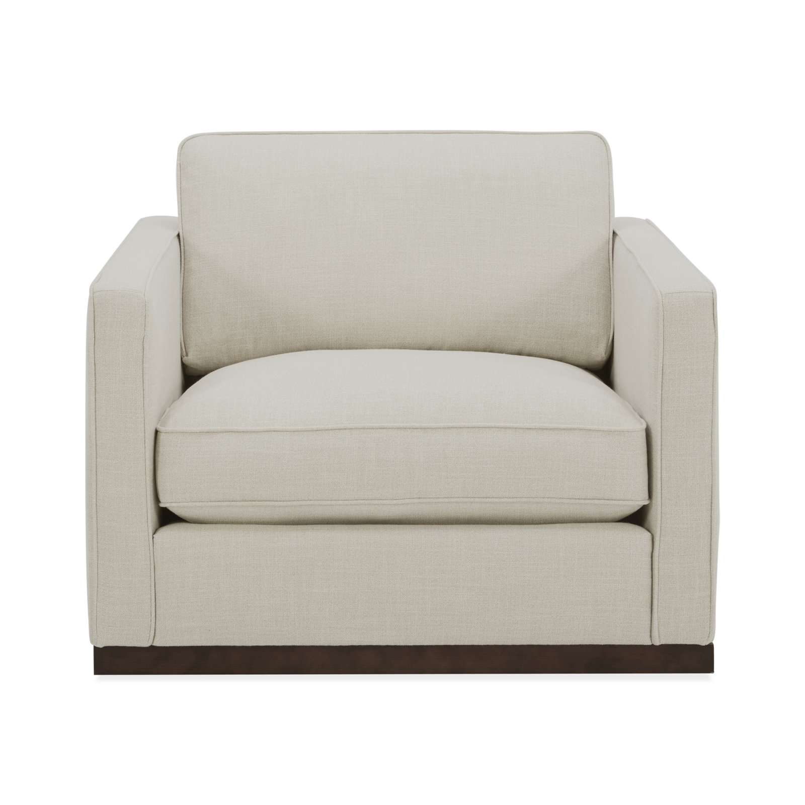 Bobbi 3 Piece Upholstered Living Room Set, Effie Linen Performance Linen