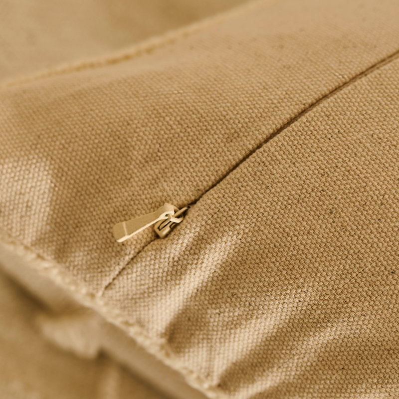 Textured Cushion Cover - Clay, Square 45cm