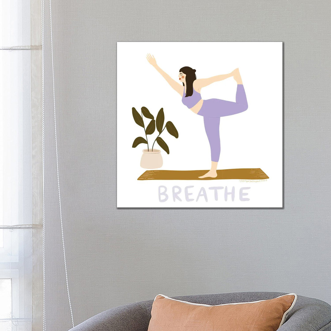 Breathe von Harmony Willow - Galerie- Giclée auf Leinwand