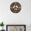 Oversized Murano 24" Wall Clock