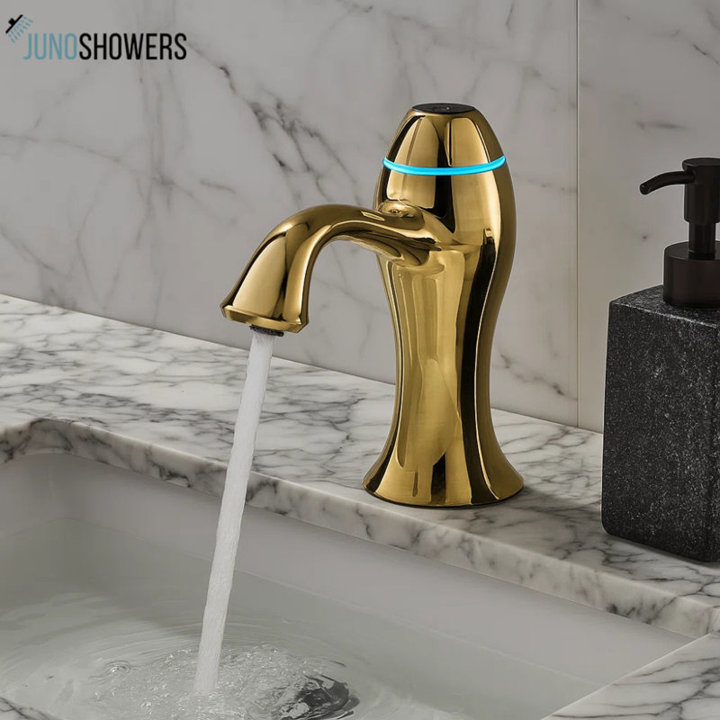Ensemble de robinet de baignoire romaine à fixation sur le comptoir avec poignées doubles et douche à main Modern