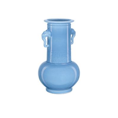 Sky Blue Handmade Table Vase