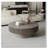 Solid Wood 39.37" Round Coffee Table with Storage-890439833-890439836