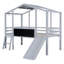Lit mezzanine simple avec échelle et glissade