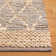 Alderman Natural Fiber Hand Loomed Jute/Cotton Geometric Rug in Silver