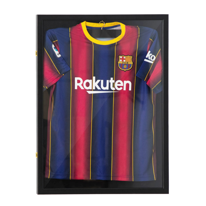 Jersey Display Frame Case Wall Mounted Memorabilia Display Shadow Box Frame, 1 pack