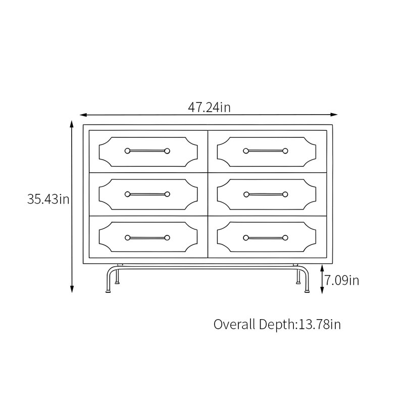 Commode moderne moderne