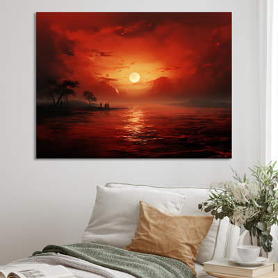 " Red Crimson Horizon Harmony "