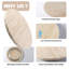 Plateau rond en marbre naturel Guein