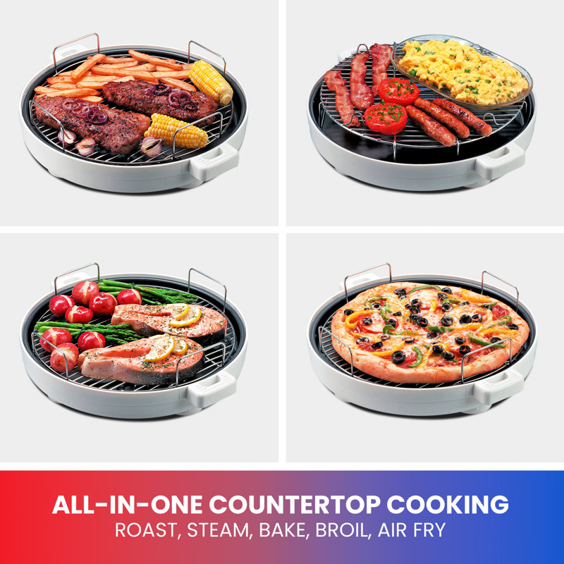Total Chef Countertop Infrared Oven with Convection Air Circulation, 6L