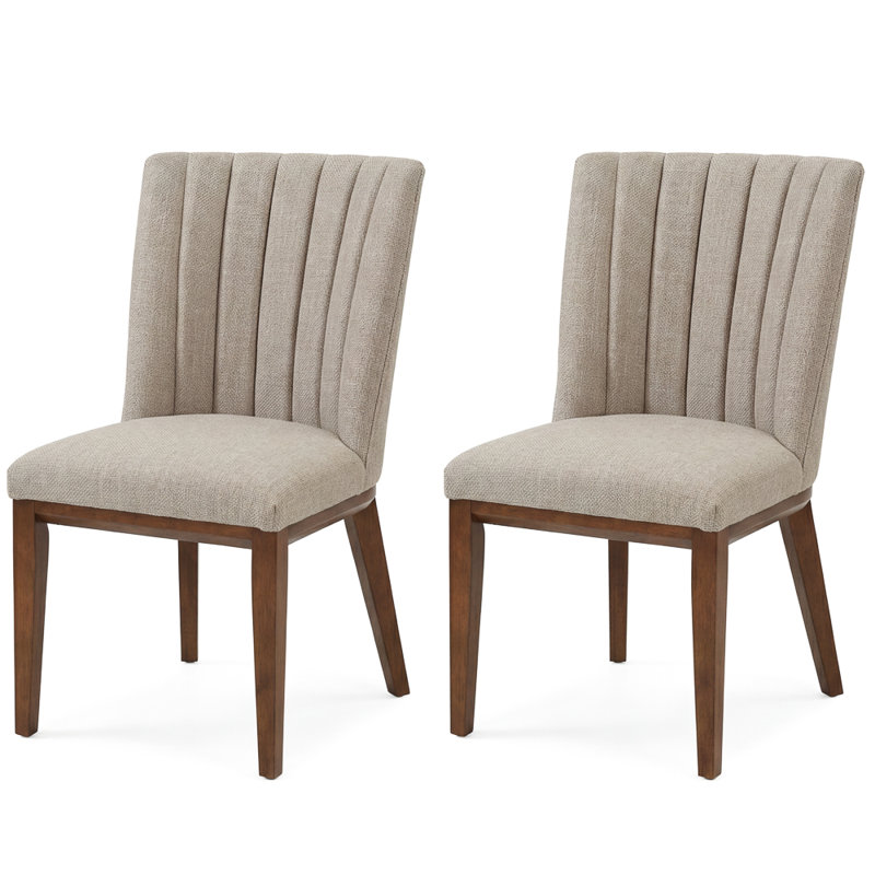 Chaise d'appoint Keyonn, Crème