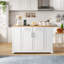 138 cm W Kitchen Island with Top-1843926506