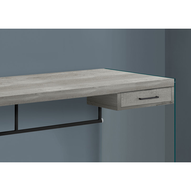 Bureau d'ordinateur (sans les chaises de bureau), Gris