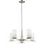 5 - Light Cylinder Chandelier