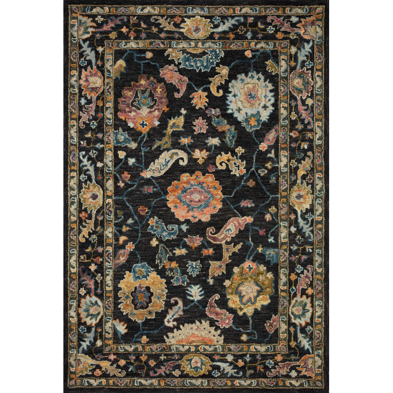 Fierros Wool Oriental Indoor Rug