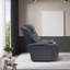 Canapé ergonomique en cuir véritable, inclinable moderne réglable pour la maison