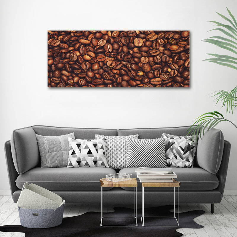 Coffee Beans - Wrapped Canvas Print