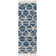 Tapis bleu Mitzy