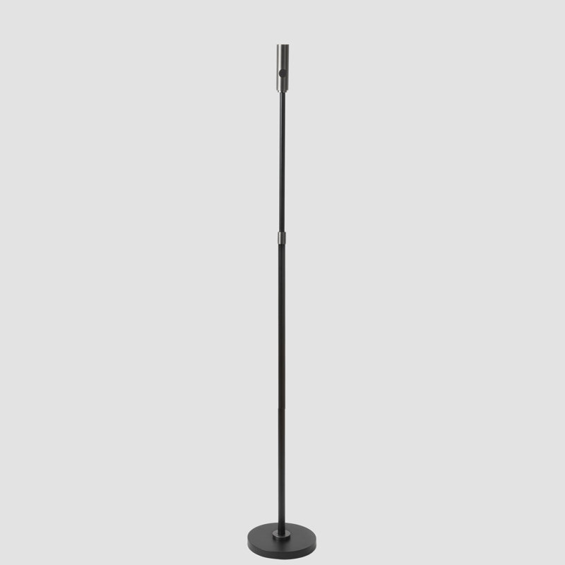 Poise Adjustable Floor Lamp In Graphite