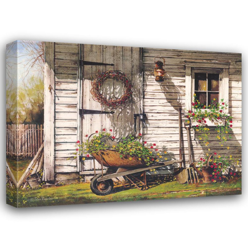 Spring Cleaning, 18" H x 24" W
