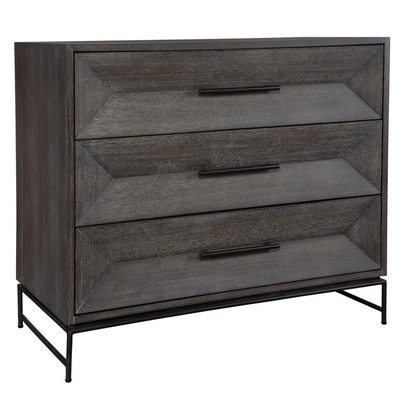 Parez Dark Walnut Accent Chest