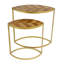 Ensemble de tables de bout Graziose