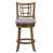 Light Brown Seat/Burnt Brown Frame