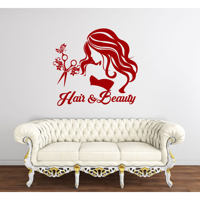 Wall Sticker / Decal, Purple Red