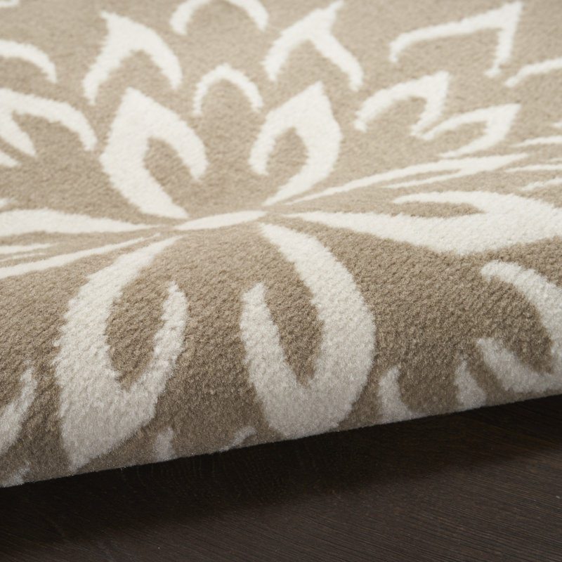 Crisette Floral Area Rug, Rectangle 6' x 9'