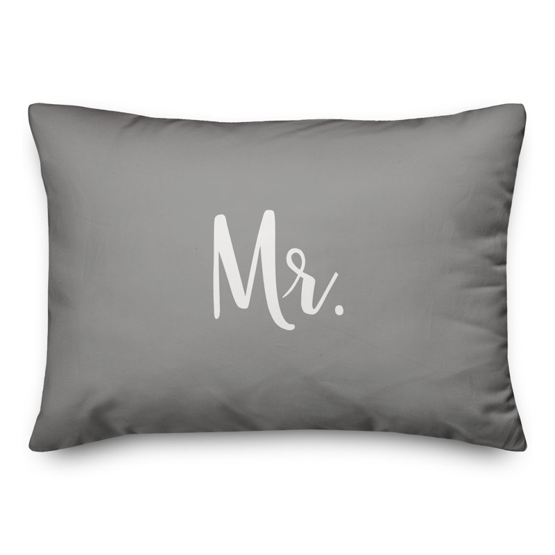 Throw Pillow, Gray