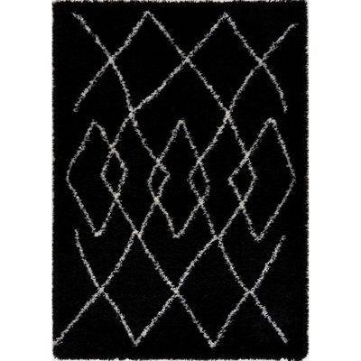Tapis noir Adrial