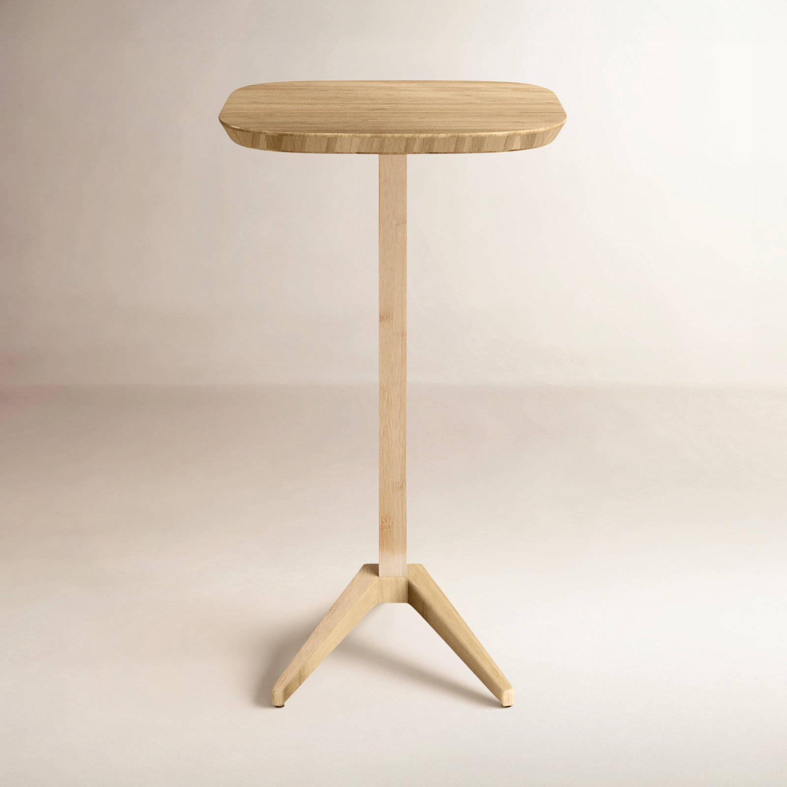 Juke End Table, Wheat