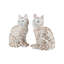 Coco Cat Statues - Pair