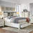 Carney Solid Wood Bookcase Storage Bed-350517235-352048210