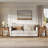 Side Table with Drawer, 2 -Tier Wooden End Table with Shelf Storage-634776555