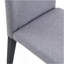 Quatre chaises de salle à manger en lin et coton gris clair, simples et polyvalentes, confortables et accompagnées. Des chaises de salle à manger exquises et polyvalentes offrent une nouvelle expérience confortable. (Ensemble de 4)-300753551