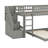 Stairway Twin Over Twin Bunk Bed With Slide-36918118