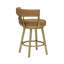 Tabouret de bar pivotant Sorrento, sans accoudoirs, en métal, hauteur comptoir ou bar-1313530399-1313530397