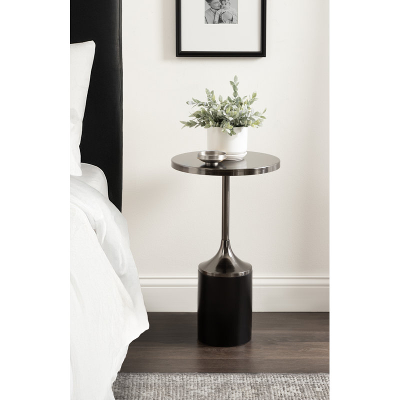 Table d'appoint Whelan, Noir