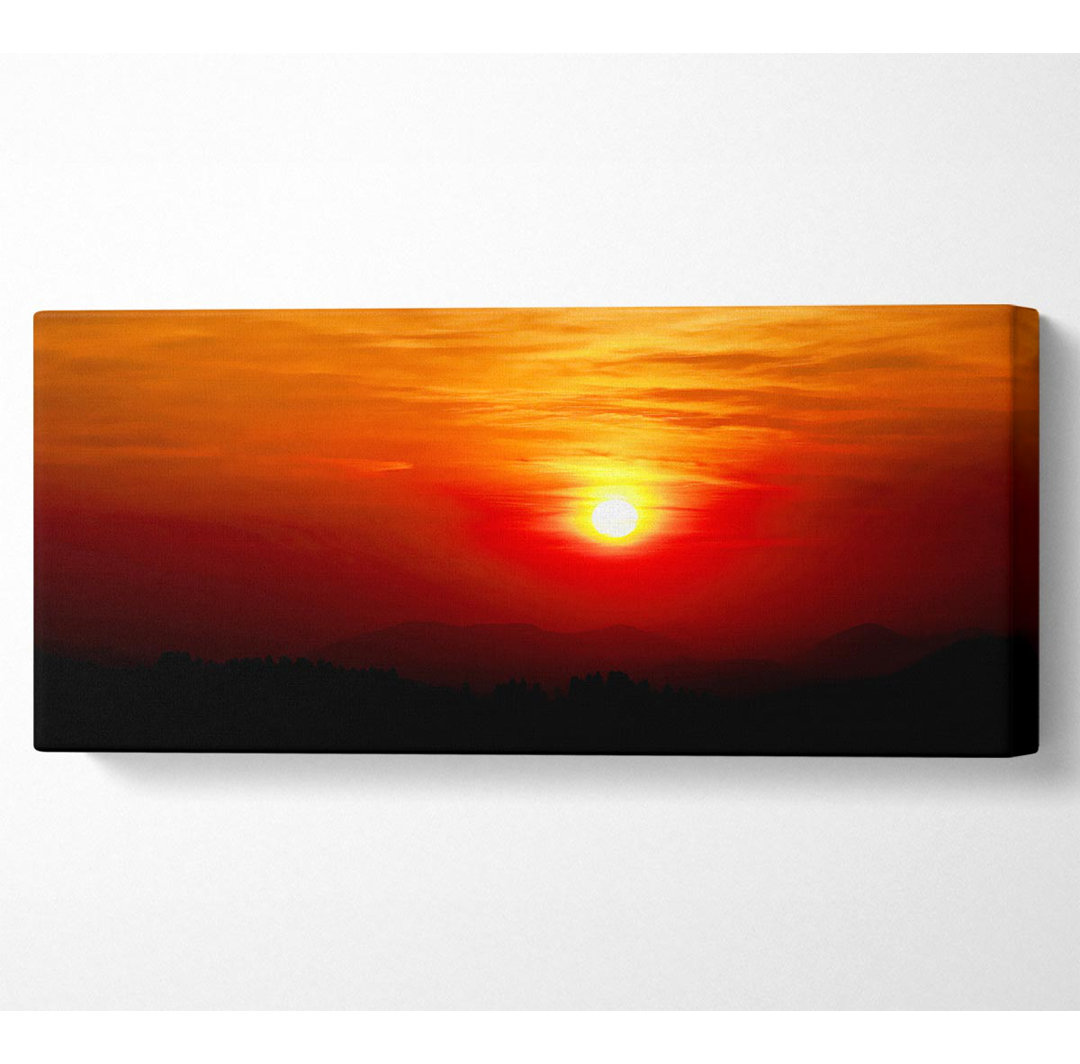 Shepherds Delight - Panorama-Kunstdrucke auf Leinwand gerollt