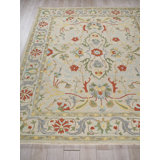 Newport hand-tufted New Zealand Wool Beige Area Rug